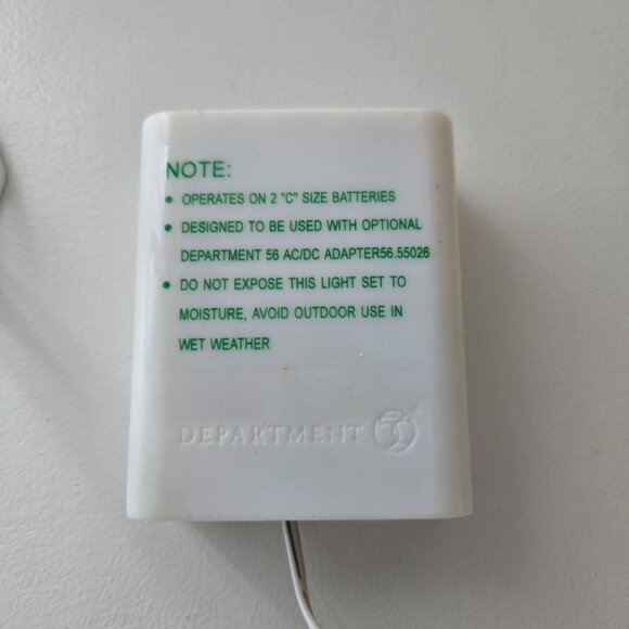 3x Department 56 Trees, Twinkle Brite Trees, Large & Small, and 13" Birch tree - Picture 12 of 16